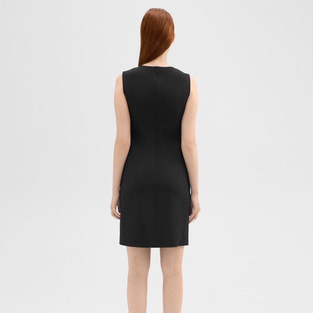 Theory Sleeveless Fitted Dress - 4 - Picture 2 of 4